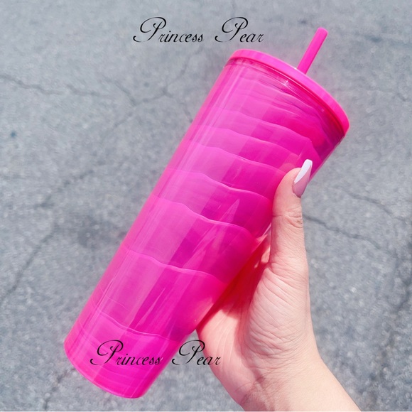 5/ $100 starbucks 2023 summer release pink swirl - Picture 3 of 4